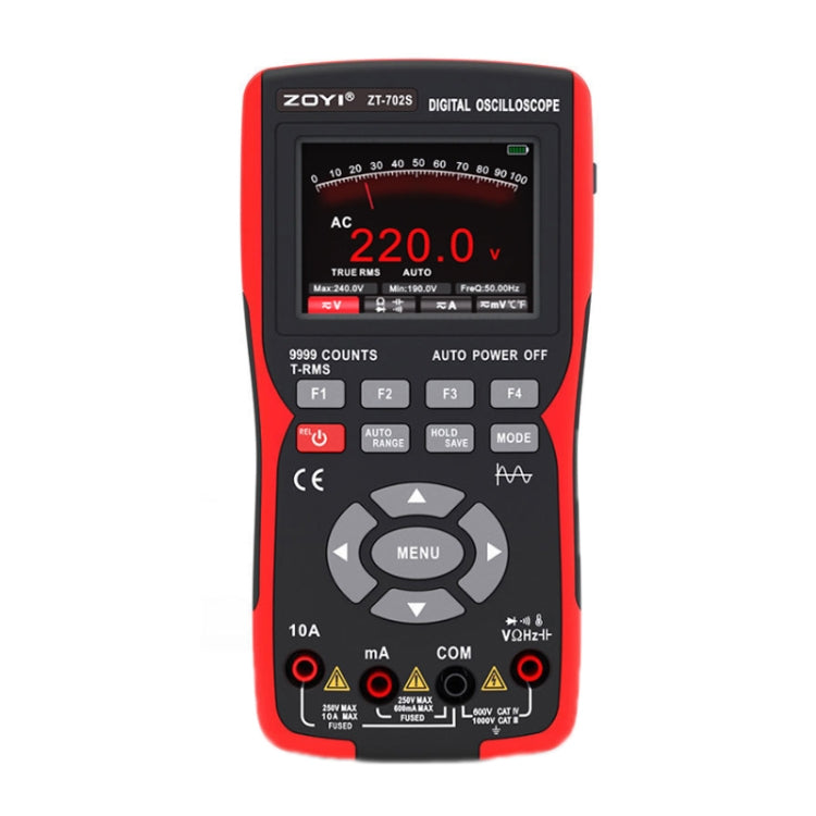 ZOYI Color Screen Multifunctional Handheld Digital Oscilloscope Multimeter(English) - free shipping - PMC Jewellery - Order now!