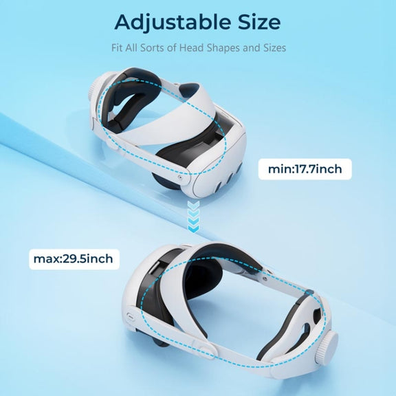 For Meta Quest 3 STARTRC GAMES Elite Headwear Adjustable Balance Gravity Headband Decompression Comfort Accessories(Upgrade Model)