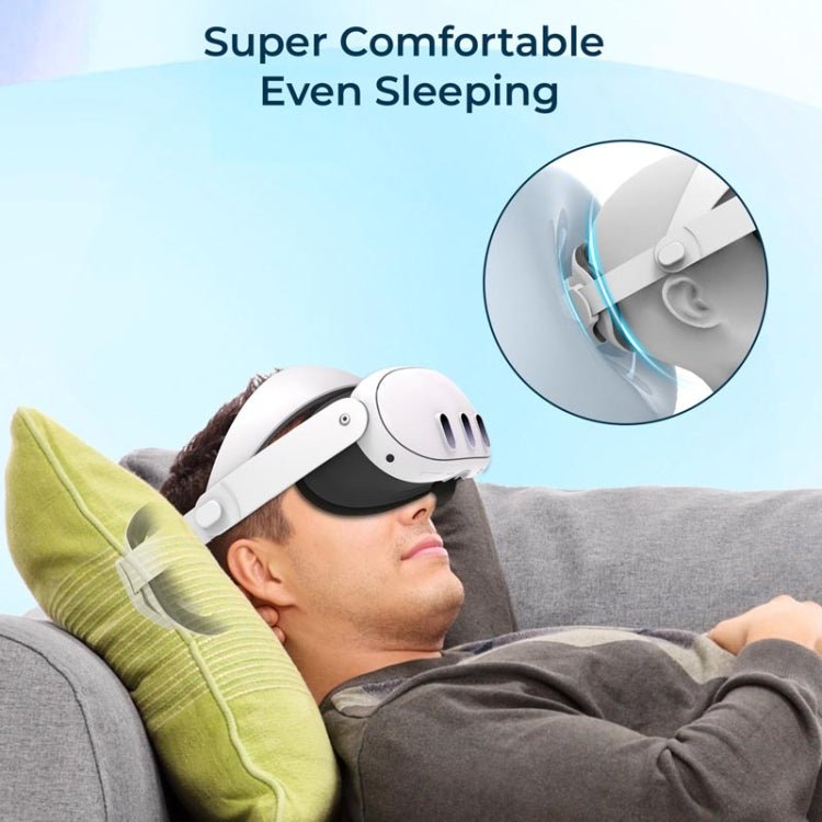 For Meta Quest 3 STARTRC GAMES Elite Headwear Adjustable Balance Gravity Headband Decompression Comfort Accessories(Upgrade Model)