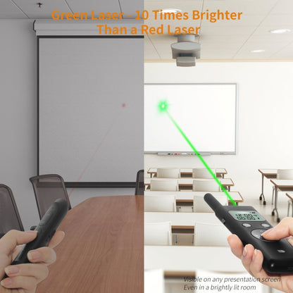 Doosl DSIT037 300m Long Distance Laser Remote Control Green Light Page Turner - free shipping - PMC Jewellery - Order now!