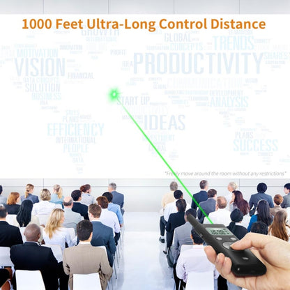 Doosl DSIT037 300m Long Distance Laser Remote Control Green Light Page Turner - free shipping - PMC Jewellery - Order now!