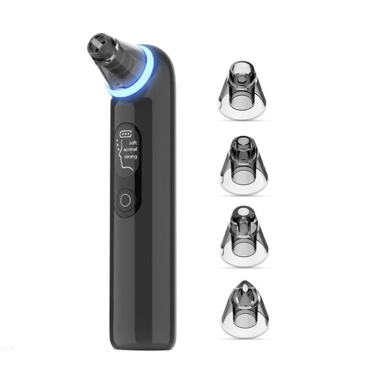 Electric Beauty Instrument Face Pore Remover Blackhead Acne Cleaner(Black) - Beauty Instrument by PMC Jewellery | Online Shopping South Africa | PMC Jewellery | Buy Now Pay Later Mobicred