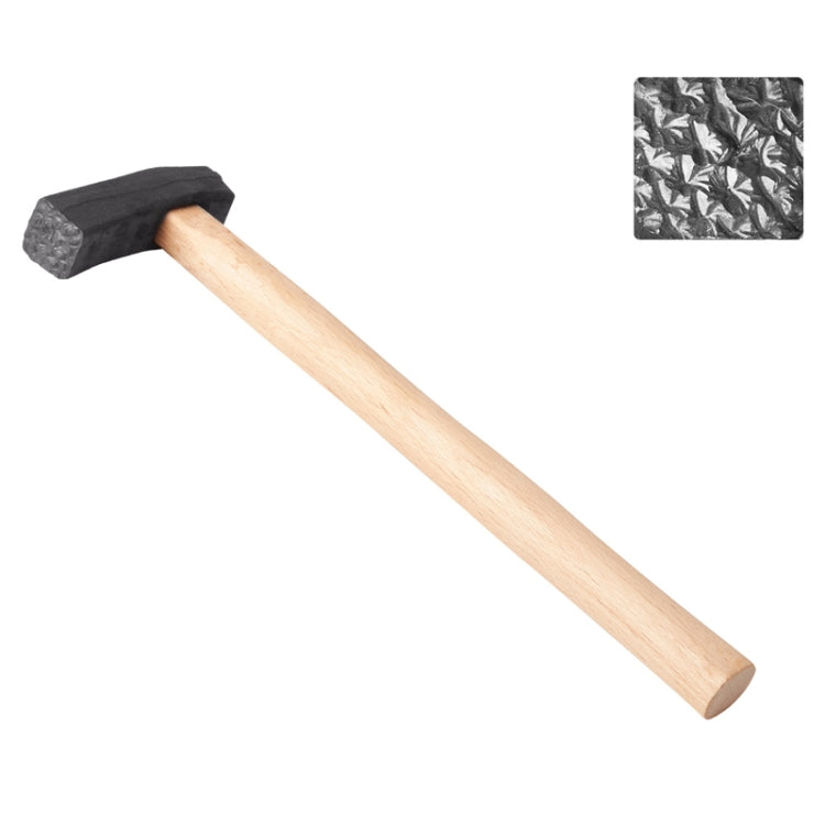 Handmade DIY Square Hammer Gold And Silver Jewelry Texture Hammer, Model: No.2 - free shipping - PMC Jewellery - Order now!