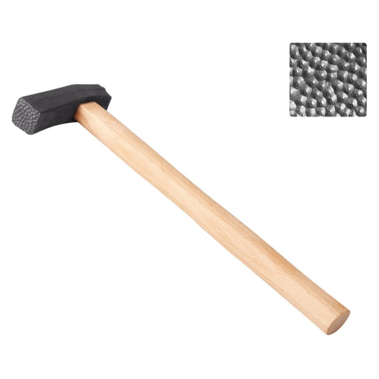 Handmade DIY Square Hammer Gold And Silver Jewelry Texture Hammer, Model: No.3 - free shipping - PMC Jewellery - Order now!