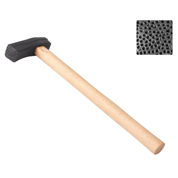 Handmade DIY Square Hammer Gold And Silver Jewelry Texture Hammer, Model: No.4