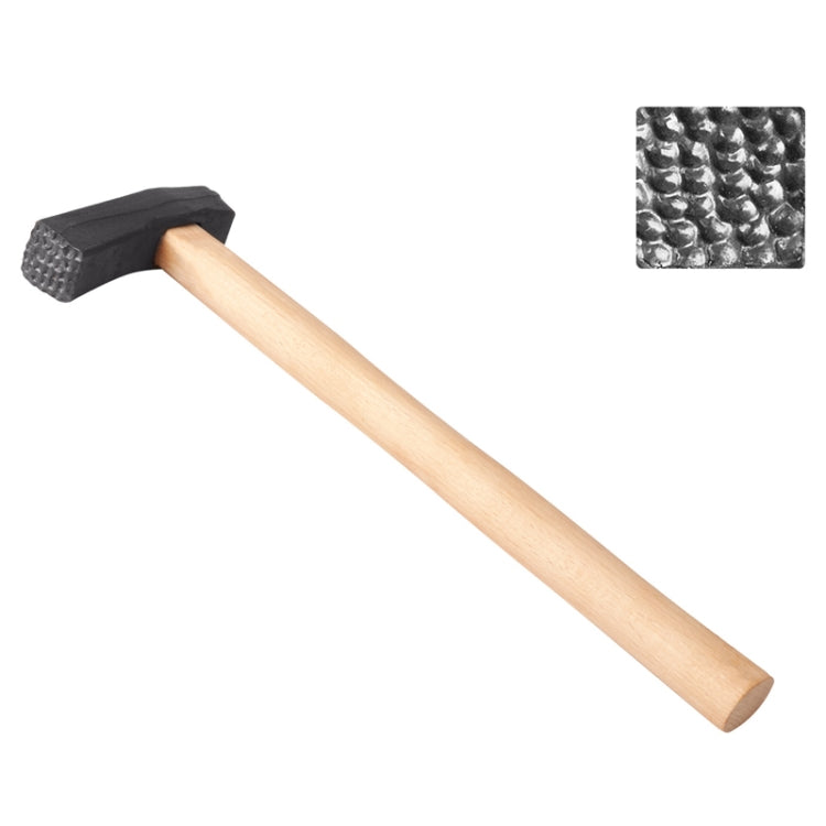 Handmade DIY Square Hammer Gold And Silver Jewelry Texture Hammer, Model: No.8 - free shipping - PMC Jewellery - Order now!