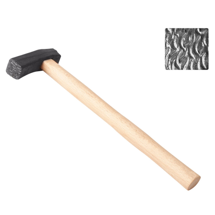 Handmade DIY Square Hammer Gold And Silver Jewelry Texture Hammer, Model: No.10 - free shipping - PMC Jewellery - Order now!