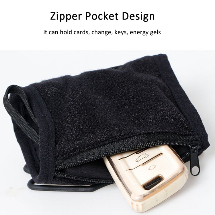 Rotating Wrist Phone Strap Coin Purse Touchable Phone Wristband Can Hold Cards, Change and Keys(Black) - Other by PMC Jewellery | Online Shopping South Africa | PMC Jewellery | Buy Now Pay Later Mobicred