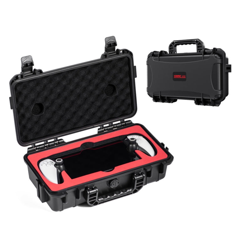 For PlayStation Portal STARTRC GAMES Console Storage Handheld IP67 Waterproof Hard Shell Bag(Black) - free shipping - PMC Jewellery - Order now!
