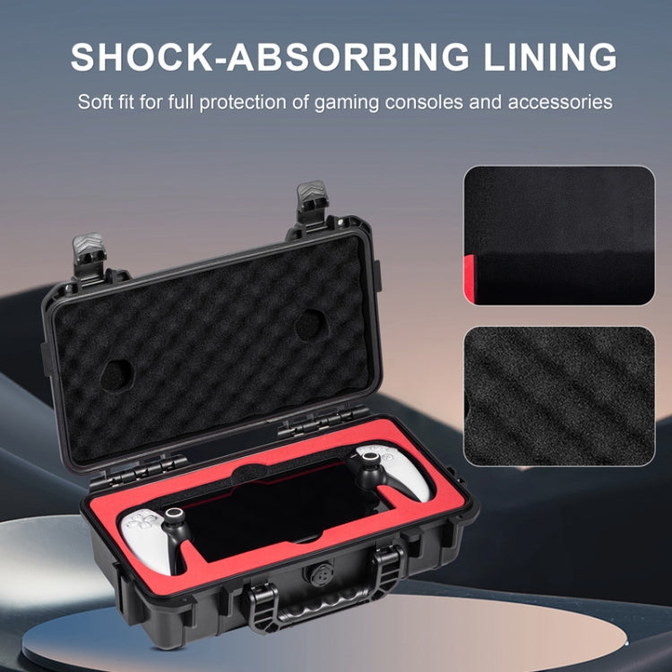 For PlayStation Portal STARTRC GAMES Console Storage Handheld IP67 Waterproof Hard Shell Bag(Black) - free shipping - PMC Jewellery - Order now!