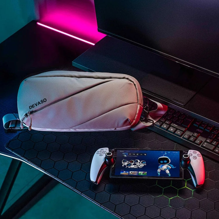 DEVASO Handheld Universal Storage Bag Crossbody Bag(Silver Enlarge) - free shipping - PMC Jewellery - Order now!