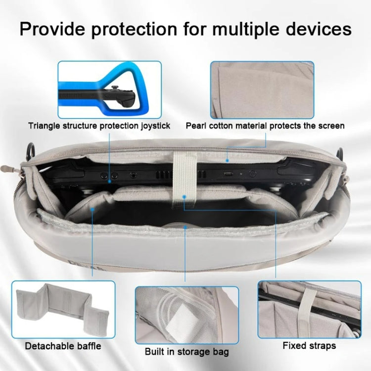 DEVASO Handheld Universal Storage Bag Crossbody Bag(Silver Enlarge) - free shipping - PMC Jewellery - Order now!