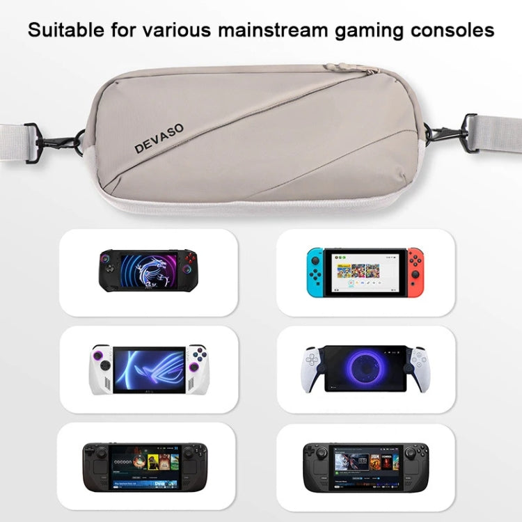 DEVASO Handheld Universal Storage Bag Crossbody Bag(Silver Enlarge) - free shipping - PMC Jewellery - Order now!