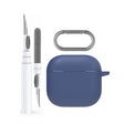 For Airpods 4 AhaStyle WG163 Earphone Drop-Proof Dust-Proof Silicone Protective Case With Cleanning Pen(Blue) - free shipping - PMC Jewellery - Order now!