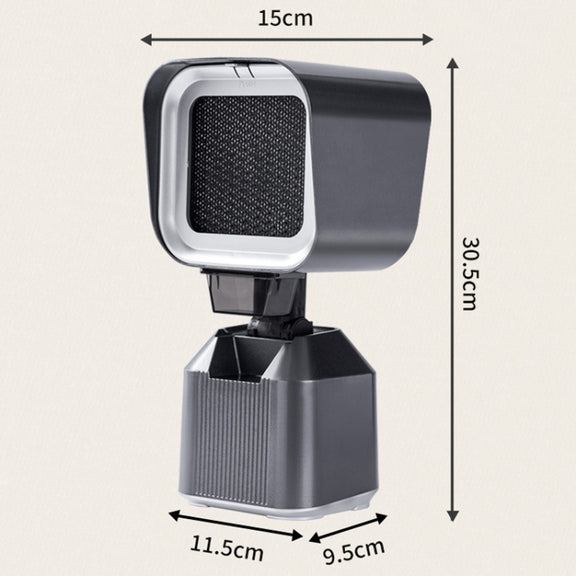 Desktop Range Hood Barbecue Small Movable Liftable Extractor Hood 2 Wind Speeds Adjust EU Plug