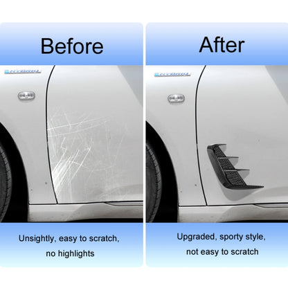 Universal Car Fender Soft Glue Decorative Car Stickers, Color: Bright Black - Anti Collision Sticker by PMC Jewellery | Online Shopping South Africa | PMC Jewellery | Buy Now Pay Later Mobicred