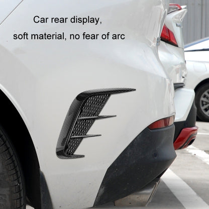 Universal Car Fender Soft Glue Decorative Car Stickers, Color: Bright Black - Anti Collision Sticker by PMC Jewellery | Online Shopping South Africa | PMC Jewellery | Buy Now Pay Later Mobicred
