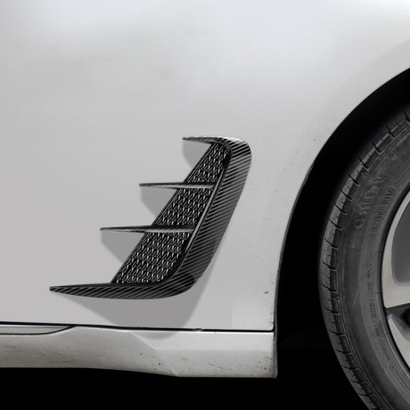 Universal Car Fender Soft Glue Decorative Car Stickers, Color: Carbon Fiber