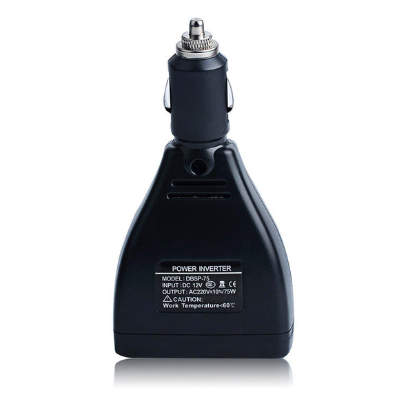Meind 75W Mini Car Inverter Charger(12V To 110V)