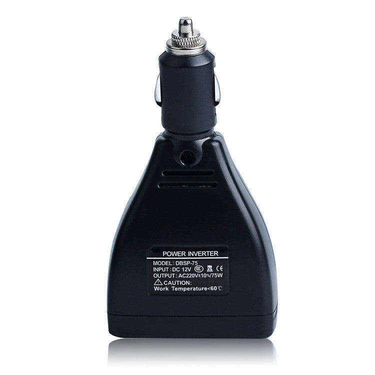 Meind 75W Mini Car Inverter Charger(12V To 110V)