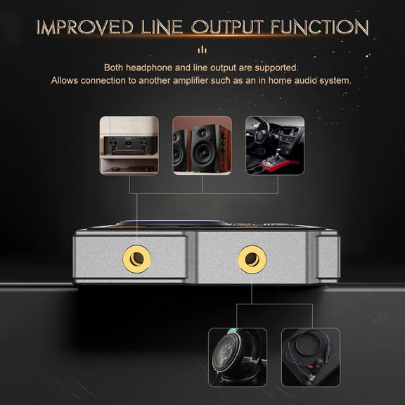 2.4 Inch HIFI Bluetooth Music Player DSD256 Mastering Sound Quality Walkman, Memory: 16GB+16GB(Black)
