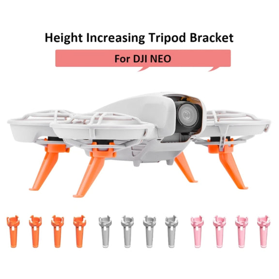 For DJI Neo Drone BRDRC Landing Gear Heightened Gear Support Leg Accessories(Pink)