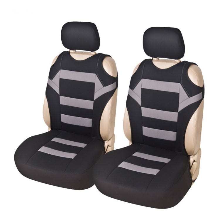Car Vest Style Double Front Seat Interior Seat Cover(Gray) - free shipping - PMC Jewellery - Order now!