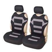 Car Vest Style Double Front Seat Interior Seat Cover(Gray)