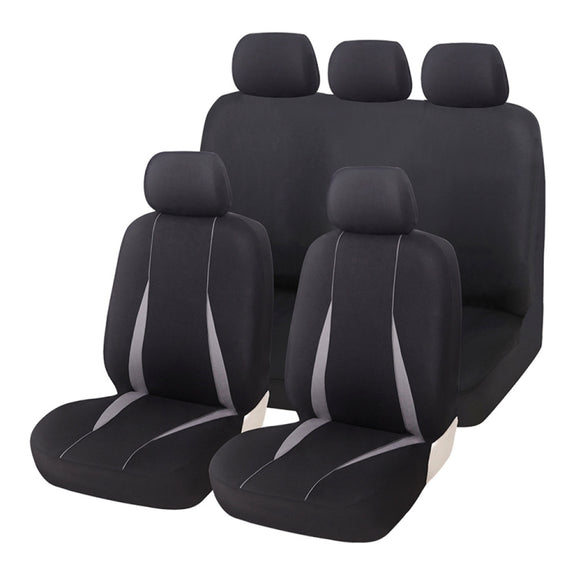 Cars All Seasons Universal All-Inclusive Fabric Seat Cover(33055 Gray)