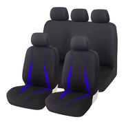 Cars All Seasons Universal All-Inclusive Fabric Seat Cover(33055 Blue)