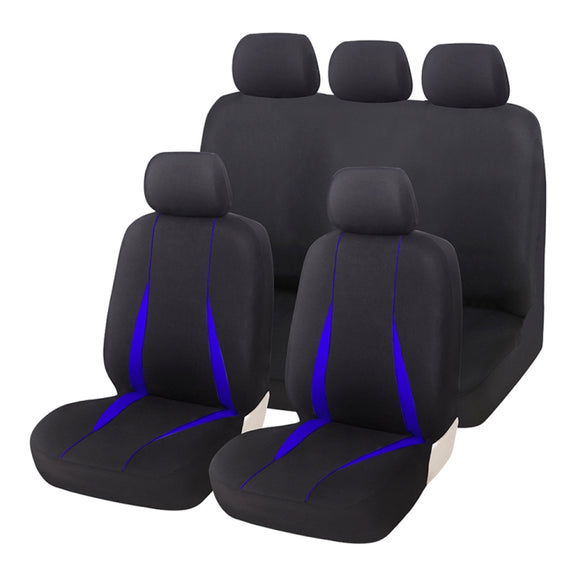 Cars All Seasons Universal All-Inclusive Fabric Seat Cover(33055 Blue)