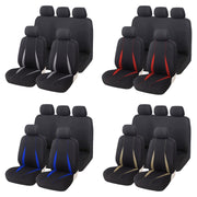 Cars All Seasons Universal All-Inclusive Fabric Seat Cover(33055 Gray)