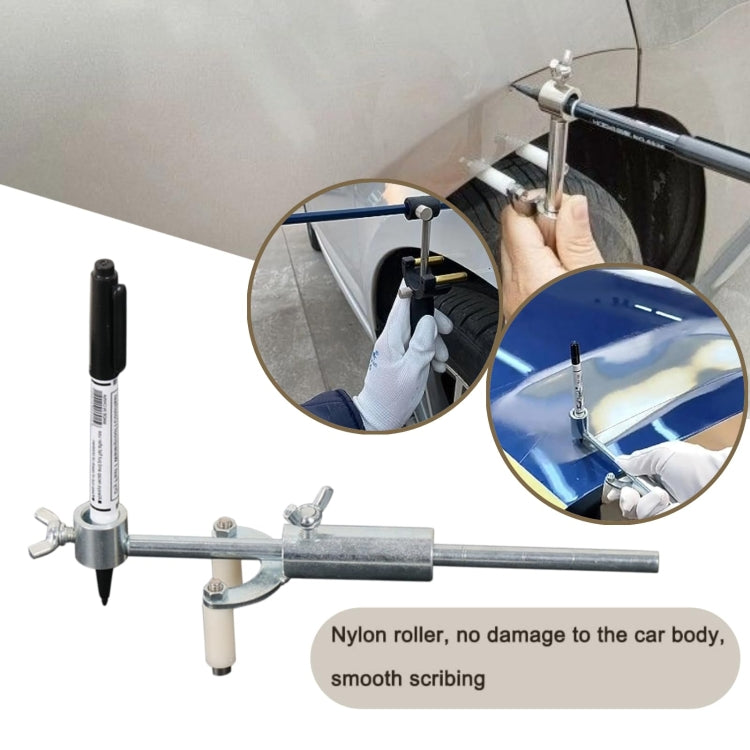 Automotive Sheet Metal Dent Repair Tool Paint Parallel Marking Tool(With Pen) - Hand Tool Sets by PMC TechLife | Online Shopping South Africa | PMC TechLife | Buy Now Pay Later Mobicred