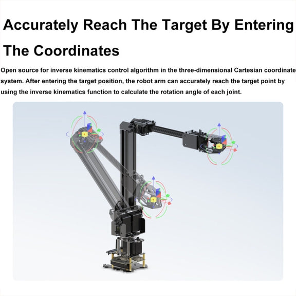 Waveshare 25118 RoArm-M2-S Desktop Robotic Arm Kit, Based On ESP32, 4-DOF(UK Plug)