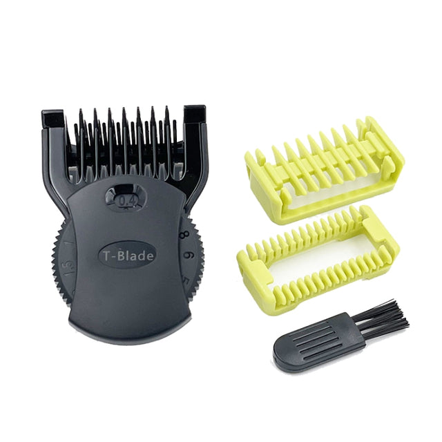 14-length Guide Comb Guard for Philips OneBlade QP25XX / QP26XX / QP27XX / QP28XX Series, Spec: 4 In 1 Kit