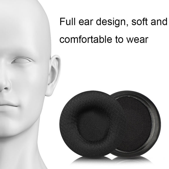 For JBL Tune 600BTNC / T500BT / T450BT 1pair Earphone Cushion Cover Earmuffs Replacement Earpads, Color: Mesh Black