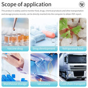 TempU Disposable Temperature Recorder For Cold Chain Transport Vehicles(60 Days)