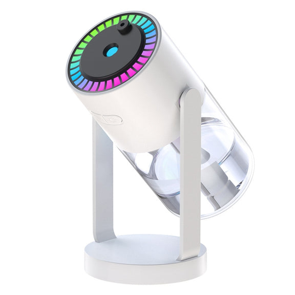 280ml Star Projection Light Humidifier USB Car Diffuser Humidifier Household Hydrating Atomizer, Color: Rotating White
