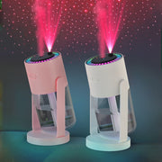 280ml Star Projection Light Humidifier USB Car Diffuser Humidifier Household Hydrating Atomizer, Color: Rotating White
