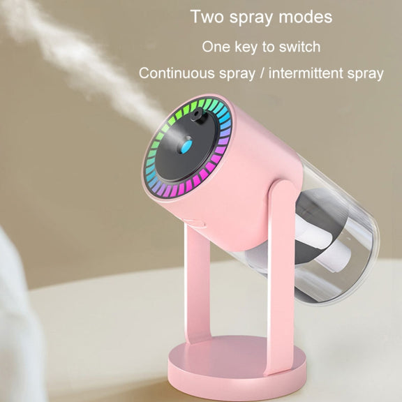 280ml Star Projection Light Humidifier USB Car Diffuser Humidifier Household Hydrating Atomizer, Color: Rotating White