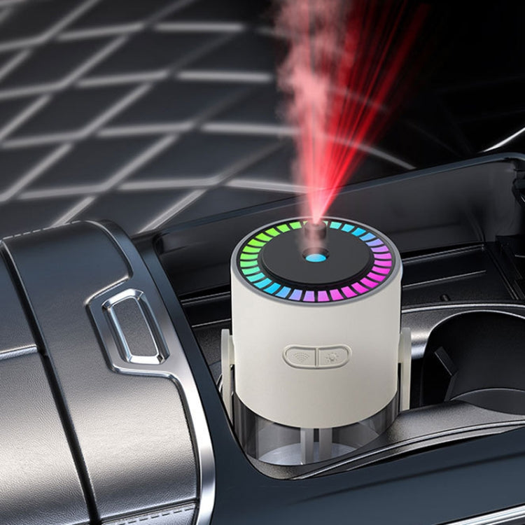 280ml Star Projection Light Humidifier USB Car Diffuser Humidifier Household Hydrating Atomizer, Color: Rotating White