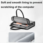 Baona BN-I009 14-inch Large-capacity Shock-absorbing And Wear-resistant Laptop Bag(Black)