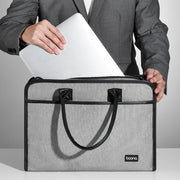Baona BN-I009 14-inch Large-capacity Shock-absorbing And Wear-resistant Laptop Bag(Black)