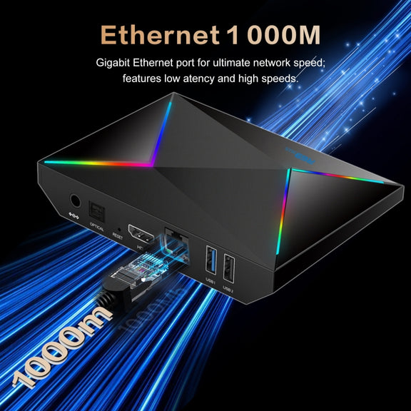 4G+32G UK Plug R69PLUS Allwinner H728 Octa-Core ARM Cortex A55 Android 14 Network Box Player