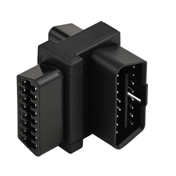 OBDII 16Pin 1 To 2 Extension Cable Adapter Plug