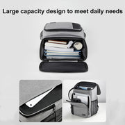 Baona BN-K012 Multifunctional Large-capacity Laptop Backpack Business Backpack(Gray)