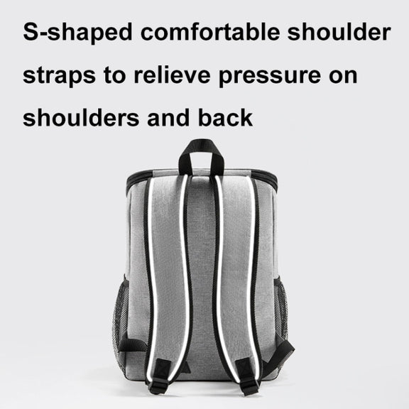 Baona BN-K012 Multifunctional Large-capacity Laptop Backpack Business Backpack(Gray)