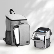 Baona BN-K012 Multifunctional Large-capacity Laptop Backpack Business Backpack(Gray)