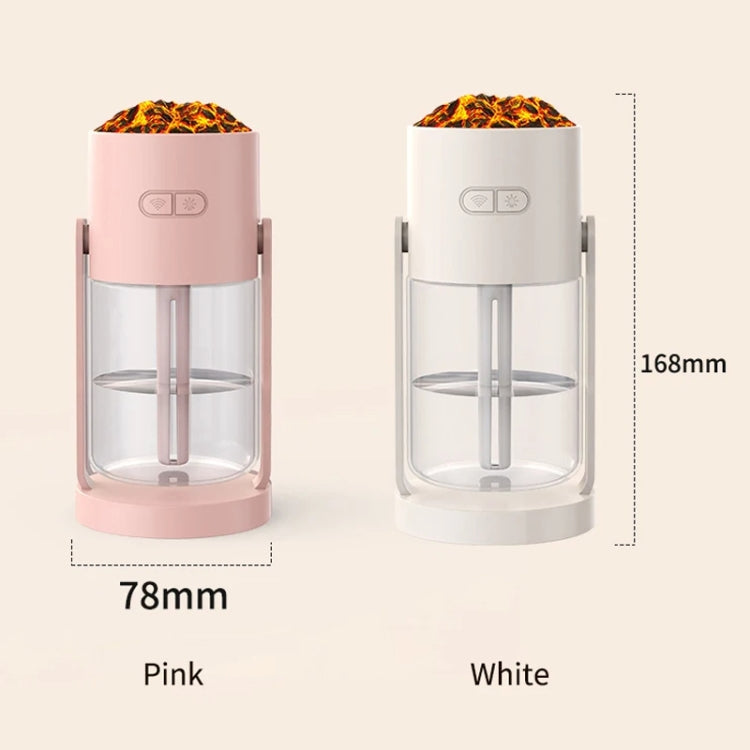 280ml Volcano Cup Rotating Air Humidifier Mini Colorful Ambient Light Car Aroma Diffuser(Pink) - free shipping - PMC TechLife - Order now!