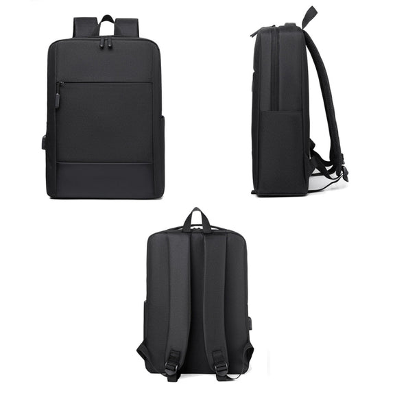 Large-capacity Travel Business Water-resistant Laptop Backpack(Purple Red)